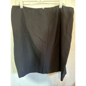 Vintage Imitation 22W Black Short Dress Skirt